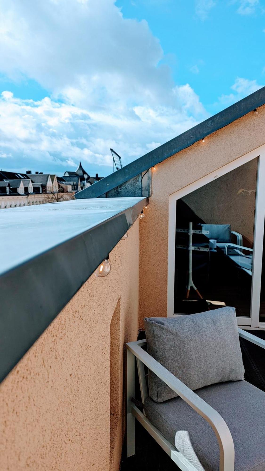 Rooftop Art Apartment, E-Roller,Ausblick,Wlan,Tv Chemnitz Exterior photo